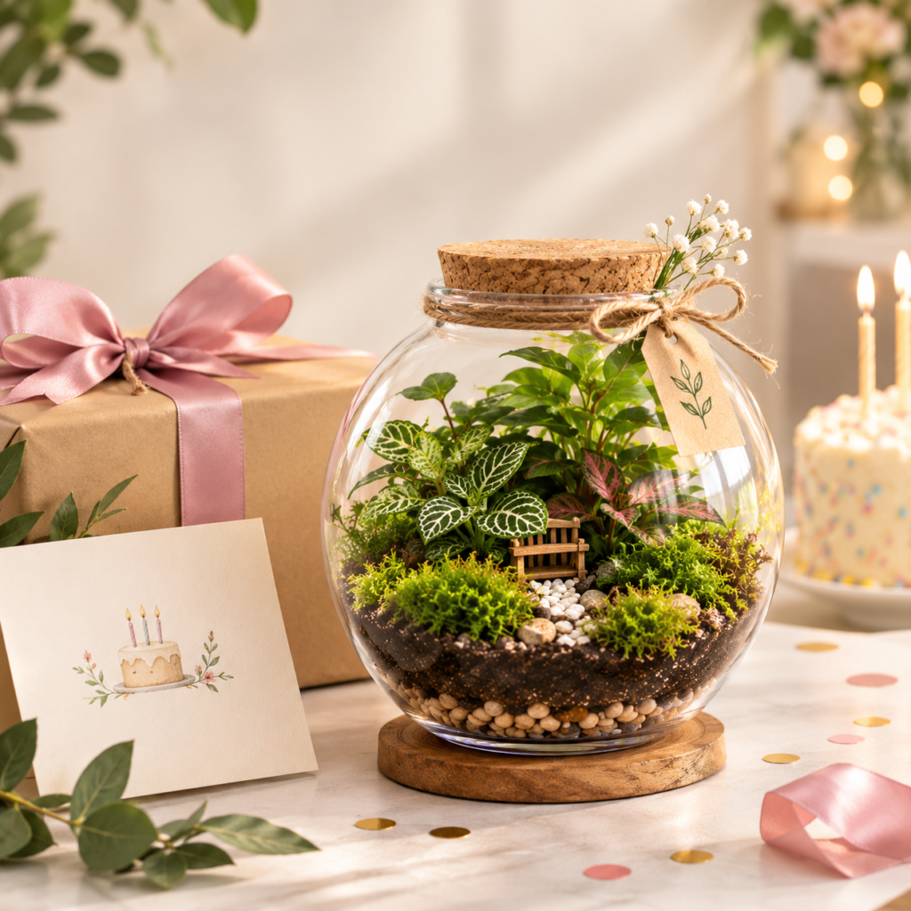 Terrariums for Birthday gifting